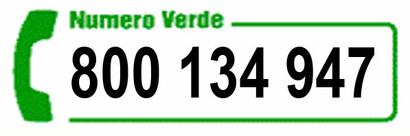 Numero Verde 800 134 947